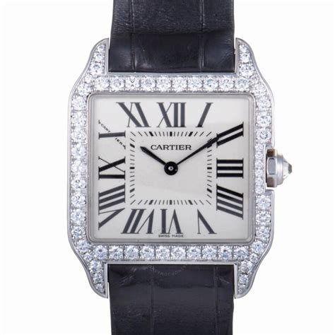 cartier santos dumont diamond|cartier santos dumont pre owned.